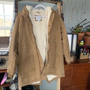 Cozy tan jacket